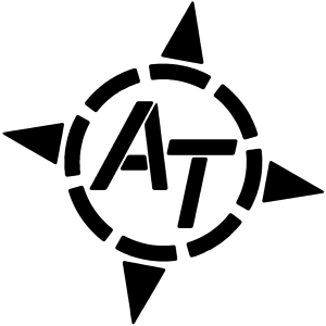 2024 - 300x300 - AT COMPASS ROSE - BLACK ON WHITE